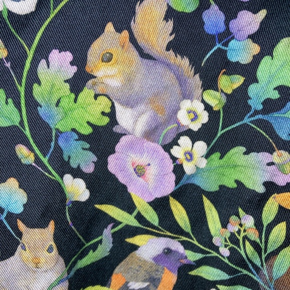 Whooli Chen H&M size 7 Art Nouveau Inspired Print Girl’s Jumpsuit - Picture 2 of 5